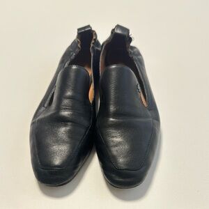 Tory Burch Women’s Black Loafers Kira Leather Size 7 Office CareerWear Business